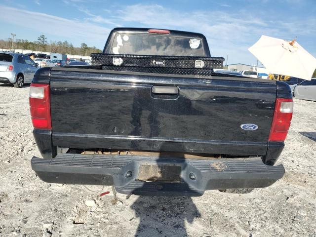 1FTYR14E22PB68043 - 2002 FORD RANGER SUPER CAB BLACK photo 6