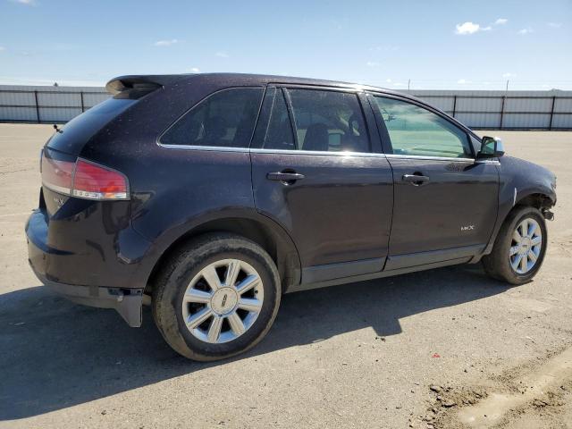 2LMDU88C47BJ10321 - 2007 LINCOLN MKX PURPLE photo 3