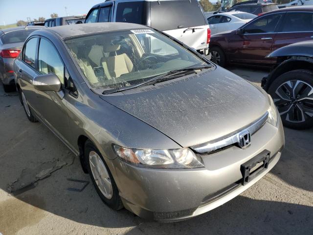 JHMFA36228S005121 - 2008 HONDA CIVIC HYBRID SILVER photo 4