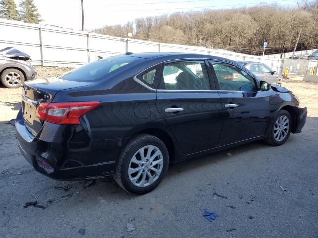 3N1AB7AP7KY410664 - 2019 NISSAN SENTRA S BLACK photo 3