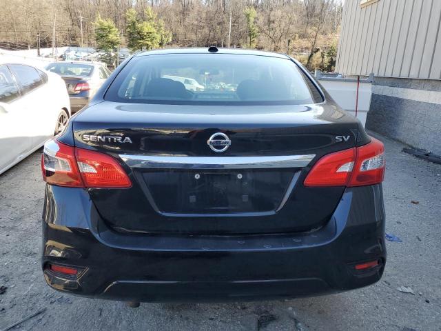 3N1AB7AP7KY410664 - 2019 NISSAN SENTRA S BLACK photo 6