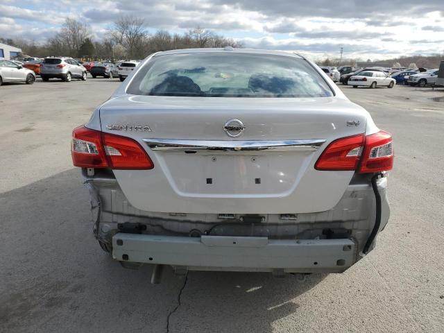 3N1AB7AP2KY422298 - 2019 NISSAN SENTRA S SILVER photo 6