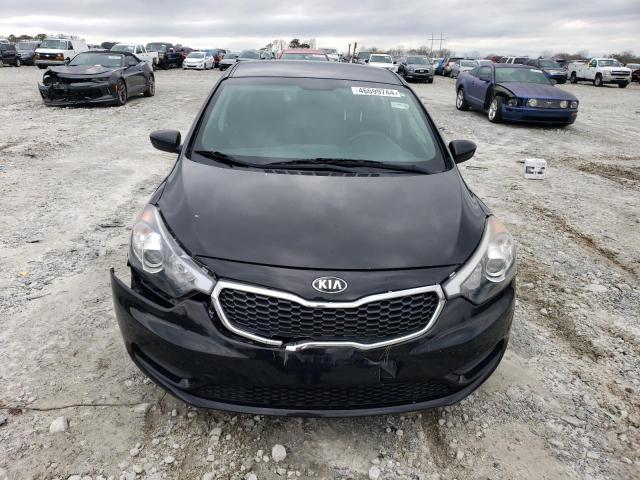 KNAFK4A67G5616738 - 2016 KIA FORTE LX BLACK photo 5