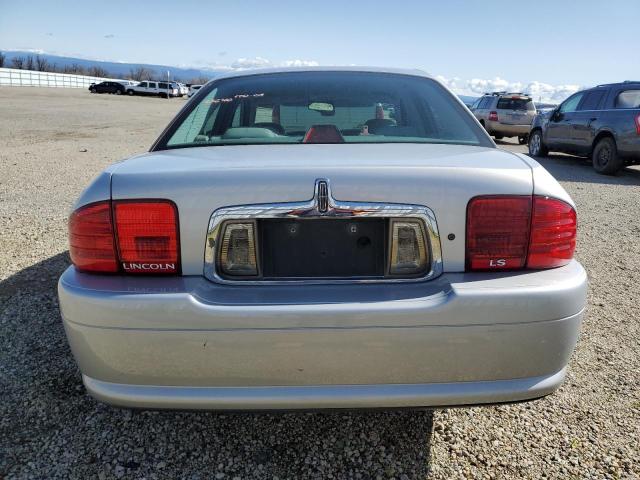 1LNHM86S42Y640209 - 2002 LINCOLN LS SILVER photo 6