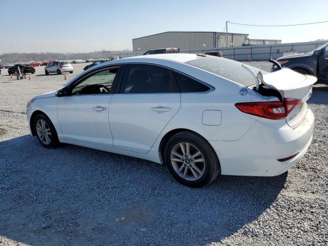 5NPE24AF7GH314719 - 2016 HYUNDAI SONATA SE WHITE photo 2