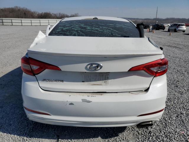 5NPE24AF7GH314719 - 2016 HYUNDAI SONATA SE WHITE photo 6