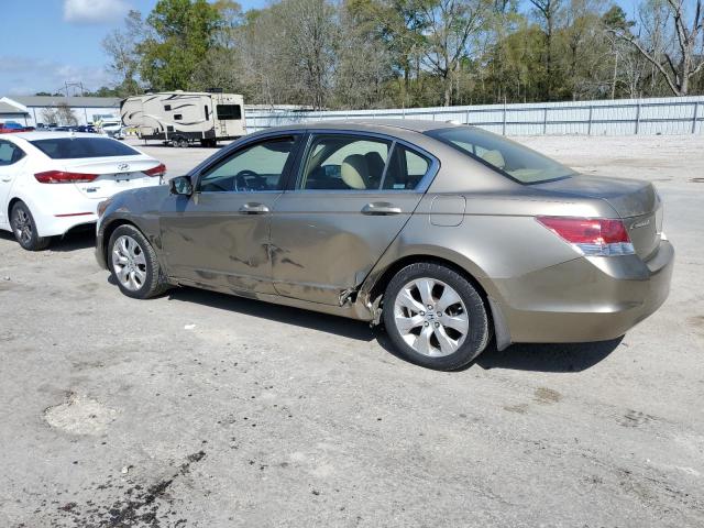 JHMCP26808C035034 - 2008 HONDA ACCORD EXL BEIGE photo 2