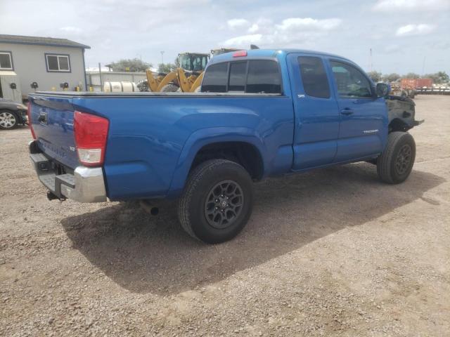 5TFRZ5CN2HX047213 - 2017 TOYOTA TACOMA ACCESS CAB ლურჯი ფოტო 3
