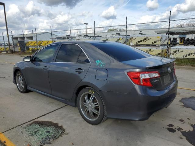 4T1BF1FKXDU224893 - 2013 TOYOTA CAMRY L GRAY photo 2