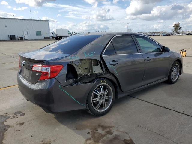 4T1BF1FKXDU224893 - 2013 TOYOTA CAMRY L GRAY photo 3