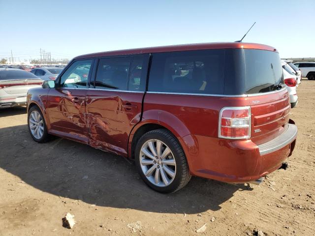 2FMGK5C87EBD24071 - 2014 FORD FLEX SEL RED photo 2