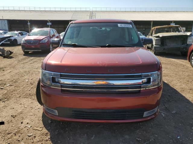 2FMGK5C87EBD24071 - 2014 FORD FLEX SEL RED photo 5