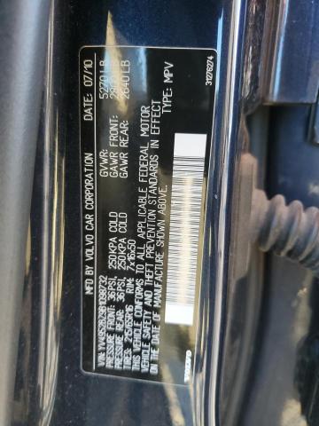 YV4952BZ9B1098732 - 2011 VOLVO XC70 3.2 BLUE photo 12