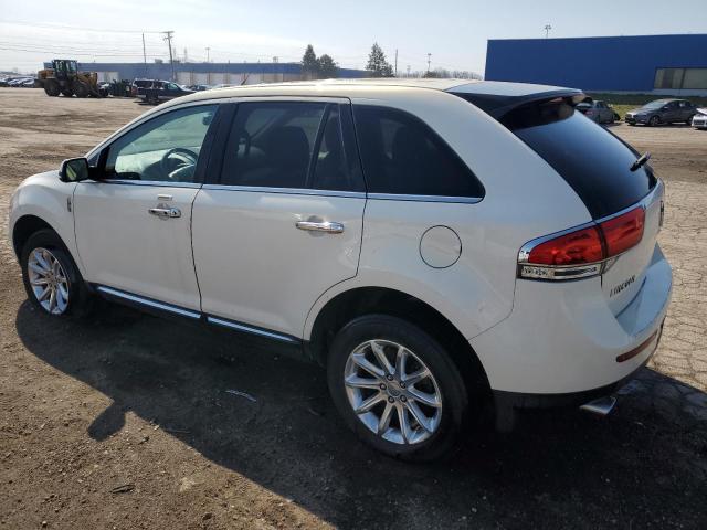 2LMDJ6JK5DBL60581 - 2013 LINCOLN MKX WHITE photo 2