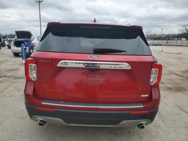 1FMSK7FH3LGB57070 - 2020 FORD EXPLORER LIMITED RED photo 6