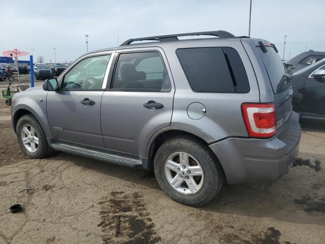 1FMCU59H08KA45393 - 2008 FORD ESCAPE HEV SILVER photo 2