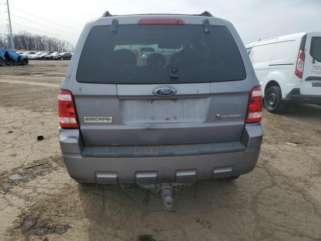 1FMCU59H08KA45393 - 2008 FORD ESCAPE HEV SILVER photo 6