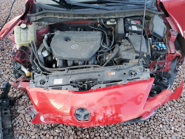 JM1BL1K51B1393955 - 2011 MAZDA 3 S RED photo 11