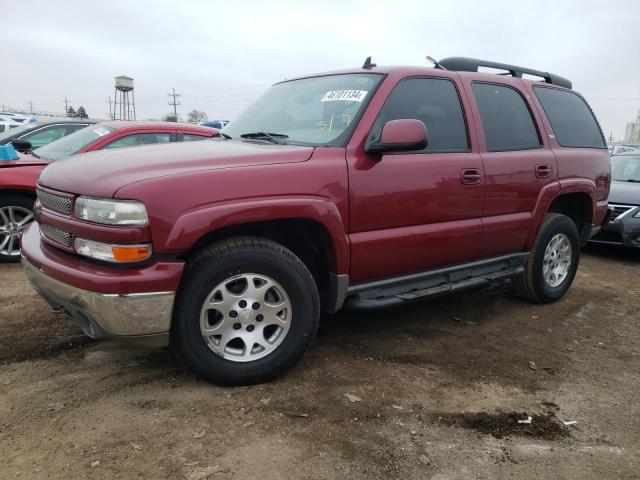 1GNEK13Z66R115763 - 2006 CHEVROLET TAHOE K1500 RED photo 1