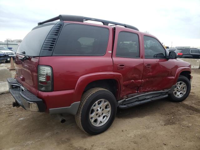 1GNEK13Z66R115763 - 2006 CHEVROLET TAHOE K1500 RED photo 3