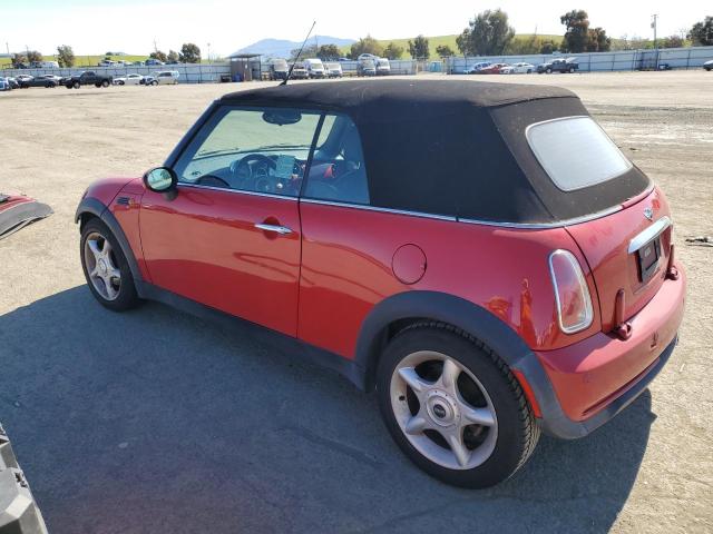 WMWRF33505TG13448 - 2005 MINI COOPER RED photo 2