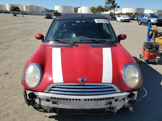 WMWRF33505TG13448 - 2005 MINI COOPER RED photo 5