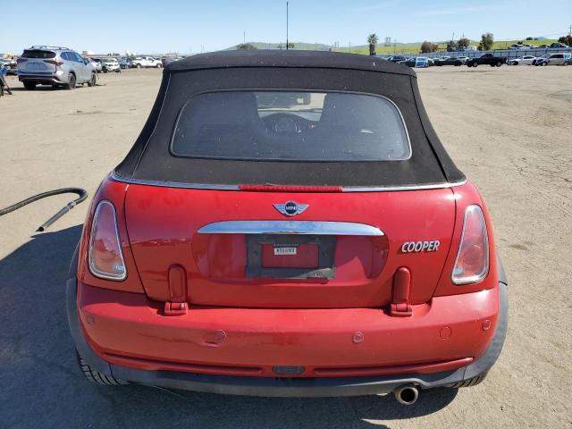 WMWRF33505TG13448 - 2005 MINI COOPER RED photo 6