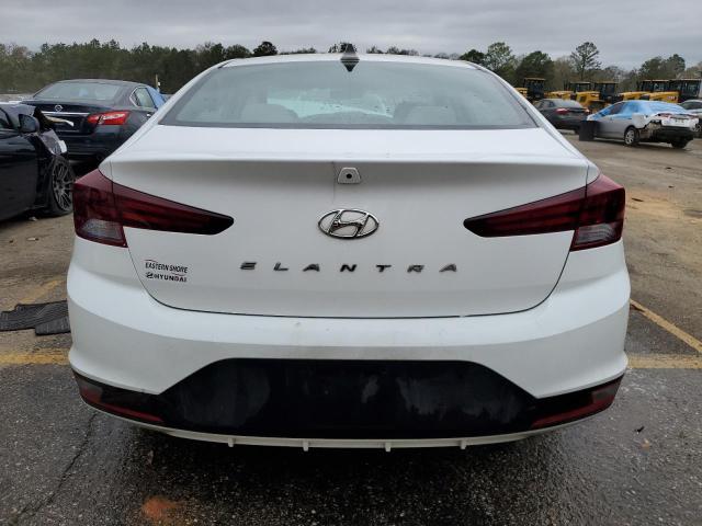 5NPD84LF5KH465140 - 2019 HYUNDAI ELANTRA SEL WHITE photo 6