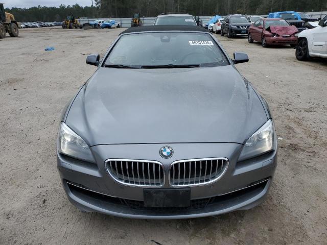 WBAYP9C50DD168727 - 2013 BMW 650 I SILVER photo 5