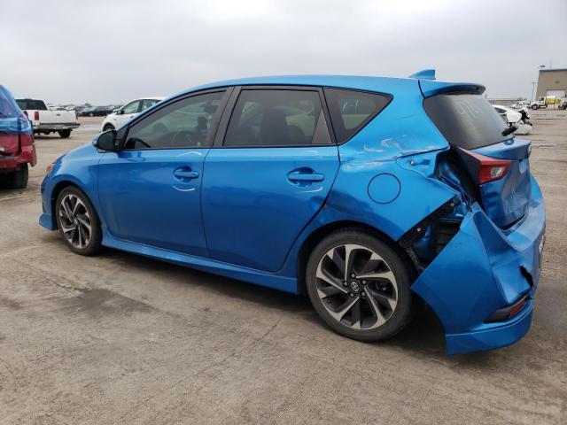 JTNKARJE5GJ506038 - 2016 TOYOTA SCION IM BLUE photo 2