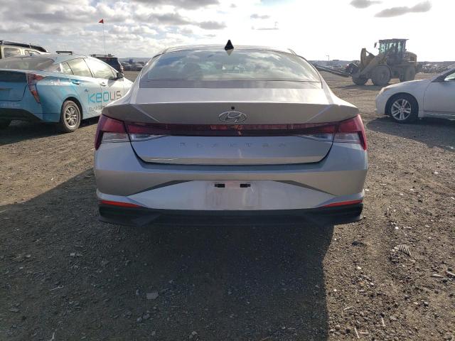 5NPLM4AG8MH028870 - 2021 HYUNDAI ELANTRA SEL SILVER photo 6