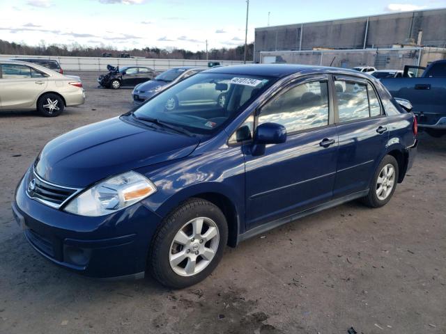 3N1BC1AP1BL373140 - 2011 NISSAN VERSA S BLUE photo 1