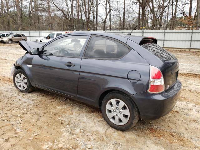 KMHCM36C78U063567 - 2008 HYUNDAI ACCENT GS GRAY photo 2