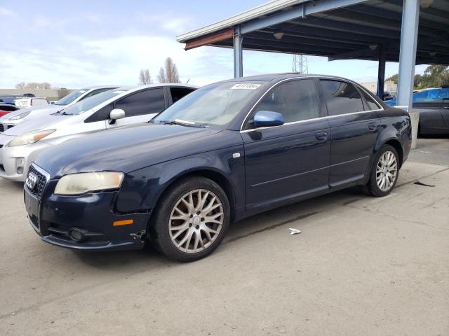 WAUAF78E28A168513 - 2008 AUDI A4 2.0T BLUE photo 1