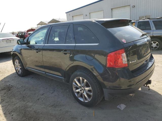 2FMDK4KC8BBA85788 - 2011 FORD EDGE LIMITED BLACK photo 2