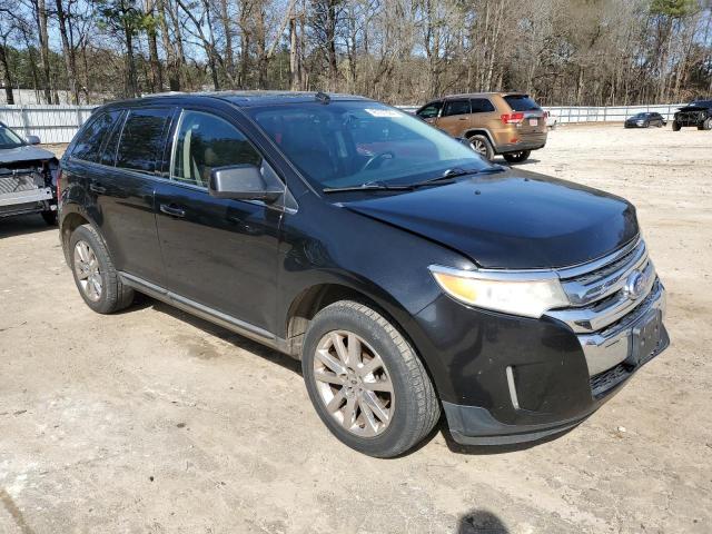 2FMDK4KC8BBA85788 - 2011 FORD EDGE LIMITED BLACK photo 4