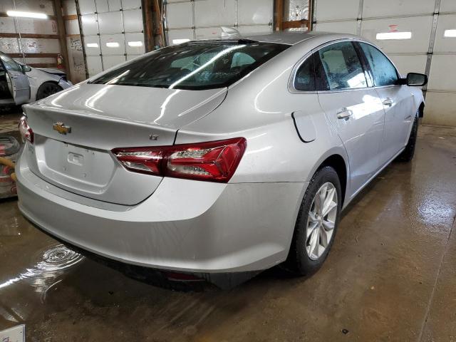 1G1ZD5ST3MF064304 - 2021 CHEVROLET MALIBU LT SILVER photo 3
