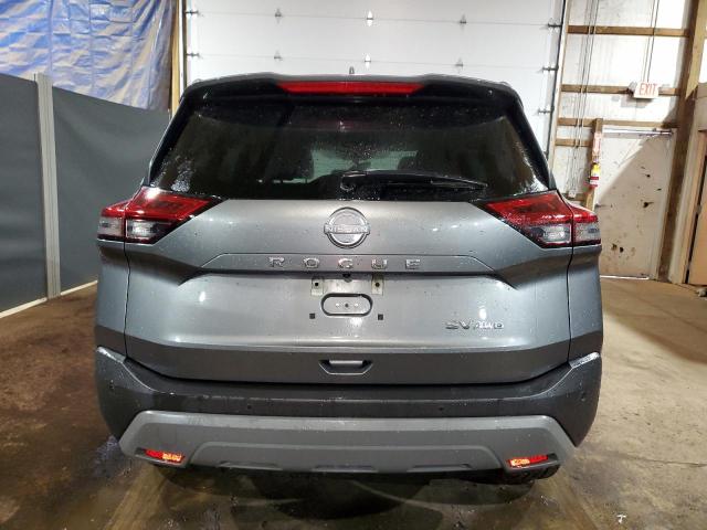 5N1BT3BBXPC796311 - 2023 NISSAN ROGUE SV GRAY photo 6