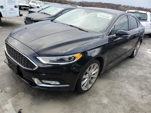 3FA6P0K97HR329071 - 2017 FORD FUSION TITANIUM BLACK photo 1