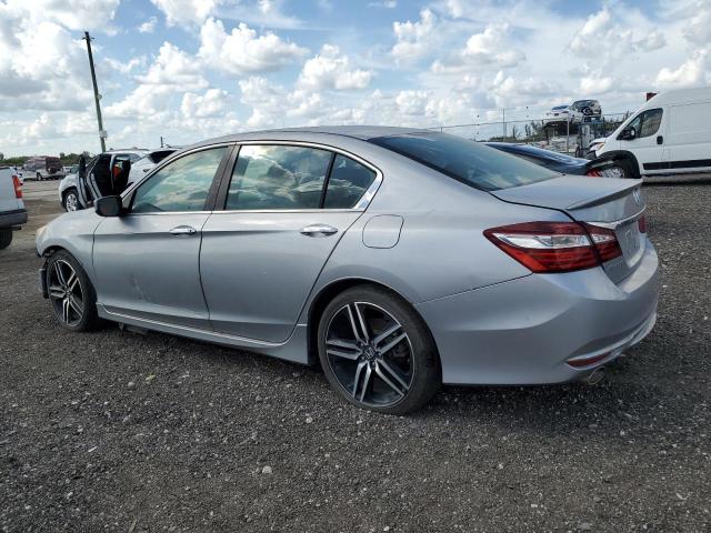 1HGCR2F59HA036357 - 2017 HONDA ACCORD SPORT SILVER photo 2