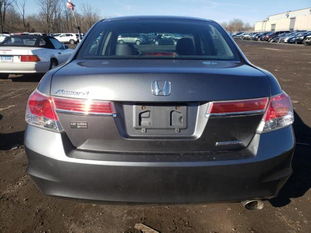 1HGCP2F64BA064184 - 2011 HONDA ACCORD SE GRAY photo 6