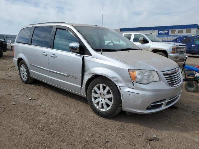 2A4RR8DG2BR619141 - 2011 CHRYSLER TOWN & COU TOURING L SILVER photo 4