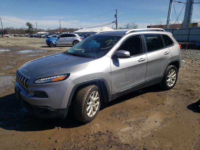 1C4PJLCB4GW311545 - 2016 JEEP CHEROKEE LATITUDE SILVER photo 1