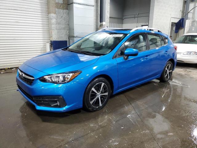 4S3GTAD68P3711187 - 2023 SUBARU IMPREZA PREMIUM BLUE photo 1