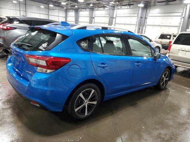 4S3GTAD68P3711187 - 2023 SUBARU IMPREZA PREMIUM BLUE photo 3