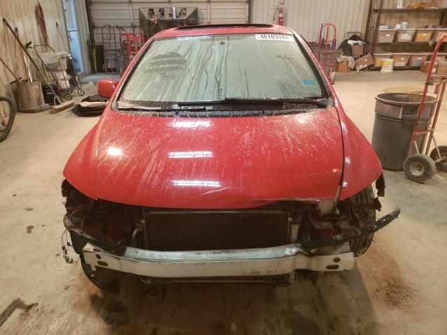 2HGFG12948H556876 - 2008 HONDA CIVIC EXL წითელი ფოტო 5