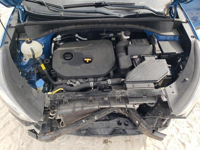 KM8J23A48KU884794 - 2019 HYUNDAI TUCSON SE BLUE photo 11