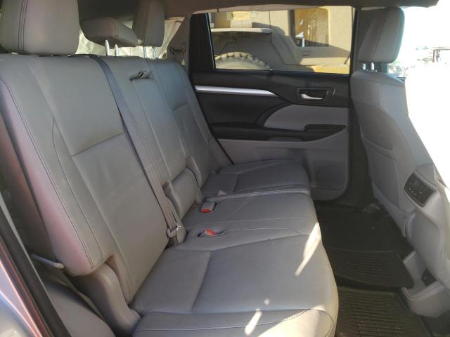 5TDJKRFH0FS165150 - 2015 TOYOTA HIGHLANDER XLE Արծաթագույն լուսանկար 10