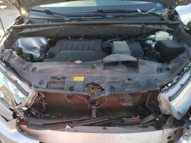 5TDJKRFH0FS165150 - 2015 TOYOTA HIGHLANDER XLE Արծաթագույն լուսանկար 11