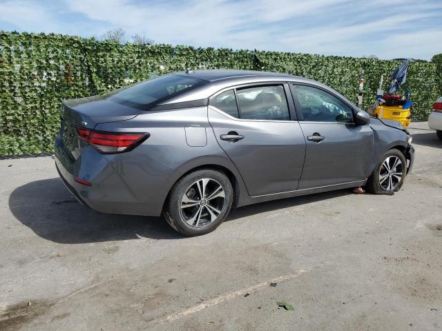 3N1AB8CV4NY257831 - 2022 NISSAN SENTRA SV GRAY photo 3